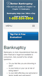 Mobile Screenshot of betterbankruptcy.com